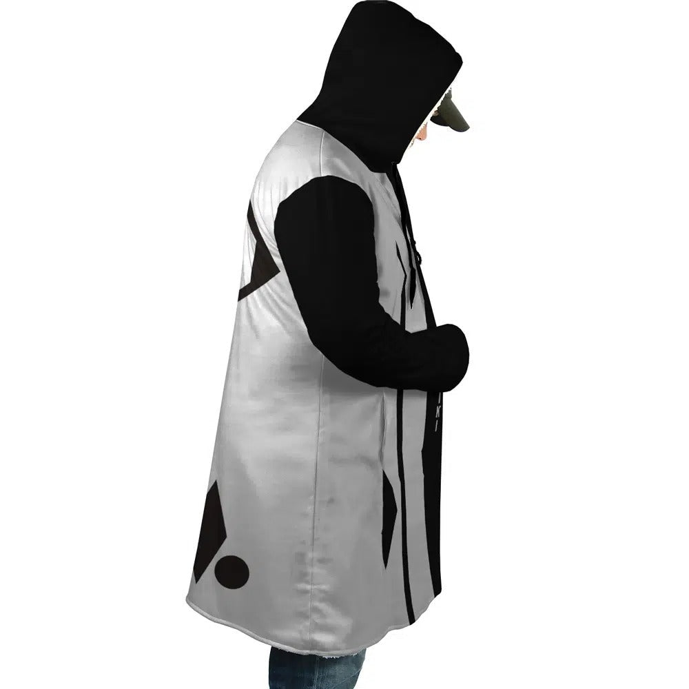 Bleach Byakuya Kuchiki Long Polar Fleece Zip Coat - Dimensional Era