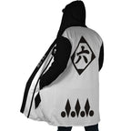 Bleach Byakuya Kuchiki Long Polar Fleece Zip Coat - Dimensional Era