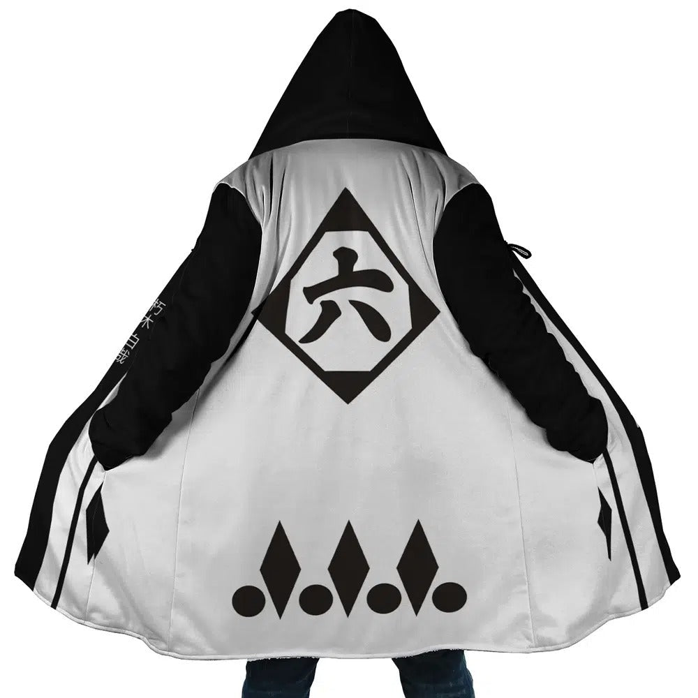 Bleach Byakuya Kuchiki Long Polar Fleece Zip Coat - Dimensional Era