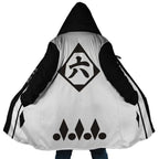 Bleach Byakuya Kuchiki Long Polar Fleece Zip Coat - Dimensional Era
