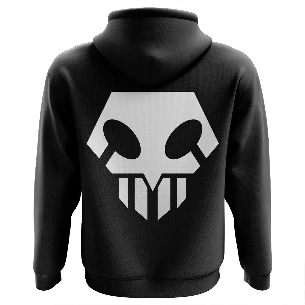 Bleach Hollow Mask All Over Print Hoodie - Dimensional Era