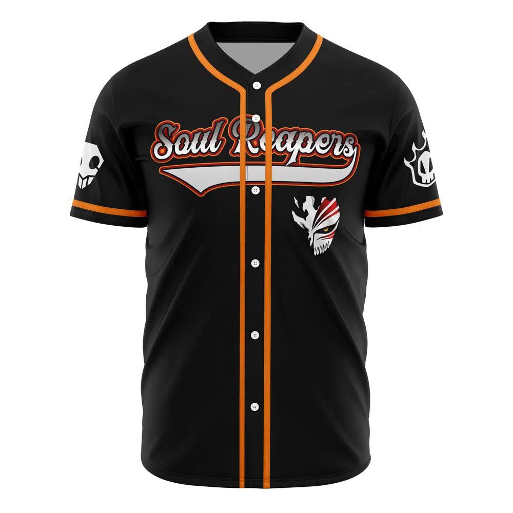 Bleach Soul Reapers Ichigo Custom Baseball Jersey - Dimensional Era