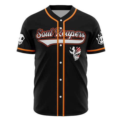 Bleach Soul Reapers Ichigo Custom Baseball Jersey - Dimensional Era