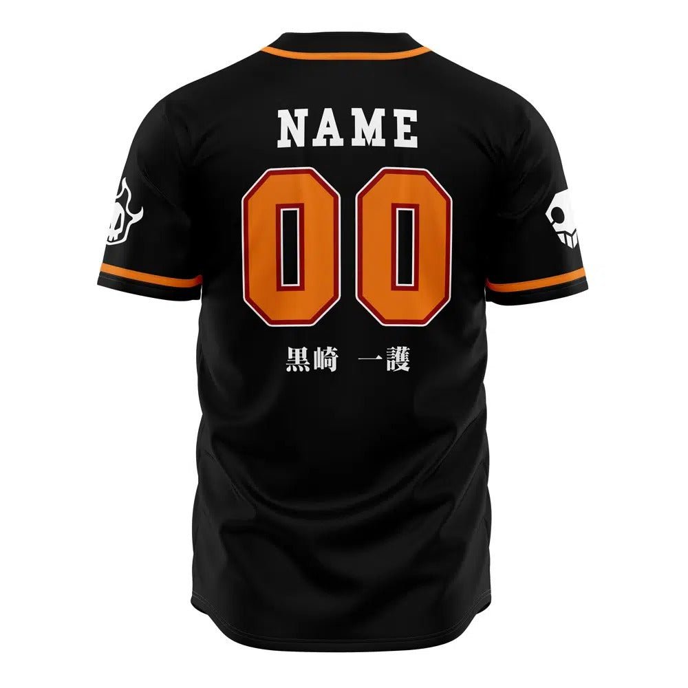 Bleach Soul Reapers Ichigo Custom Baseball Jersey - Dimensional Era