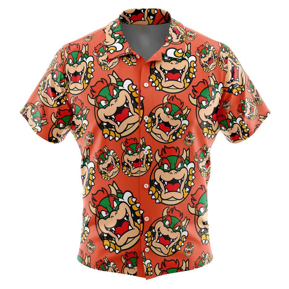 Bowser Super Mario Hawaiian Shirt - Dimensional Era