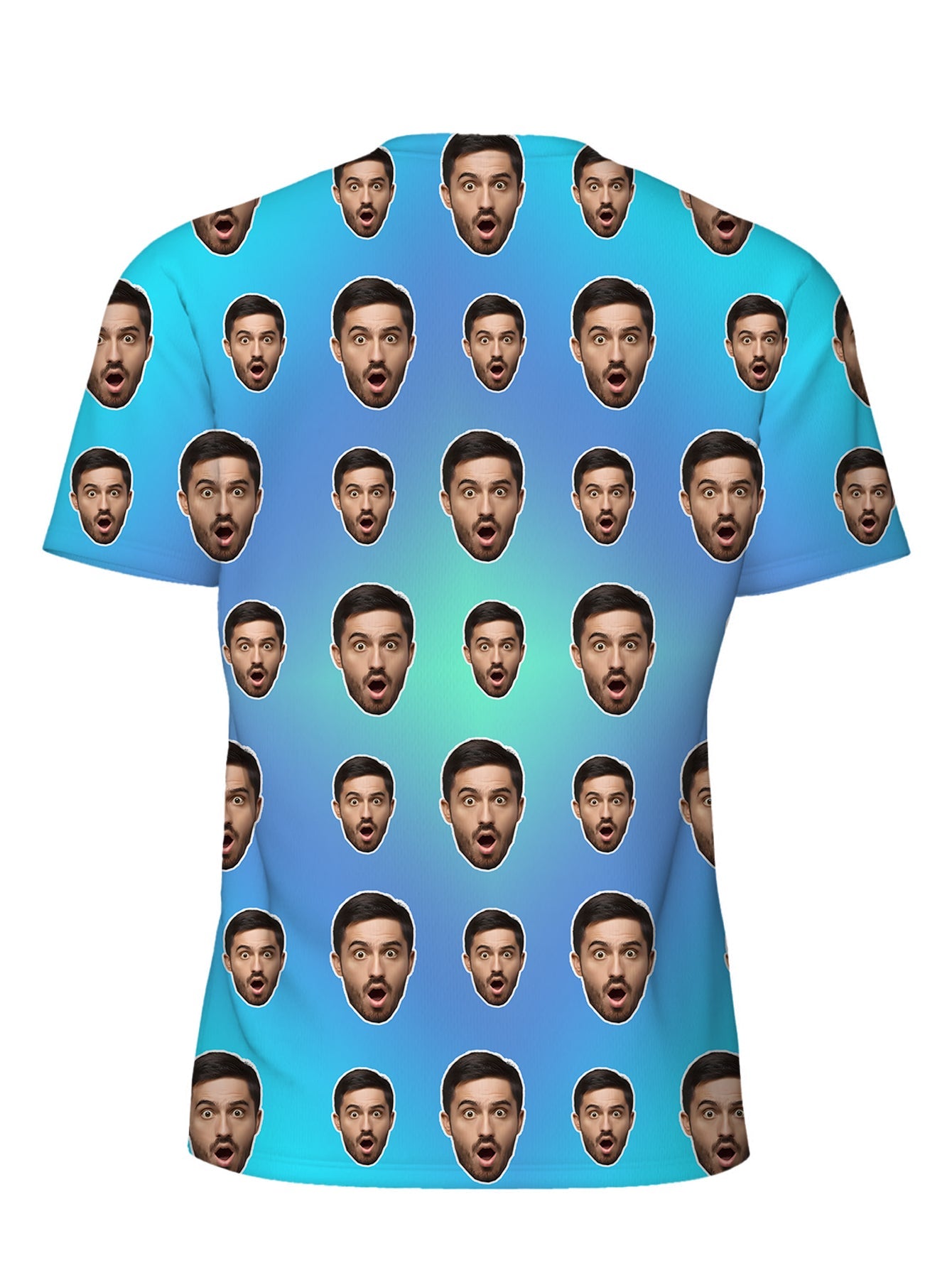 Custom Face Print Hawaiian Shirt Men Women Pets - Dimensional Era