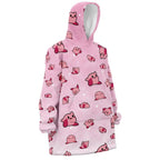 Cute Kirby All Over Print Hoodie Blanket - Dimensional Era