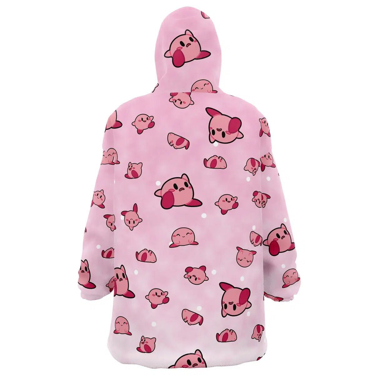Cute Kirby All Over Print Hoodie Blanket - Dimensional Era