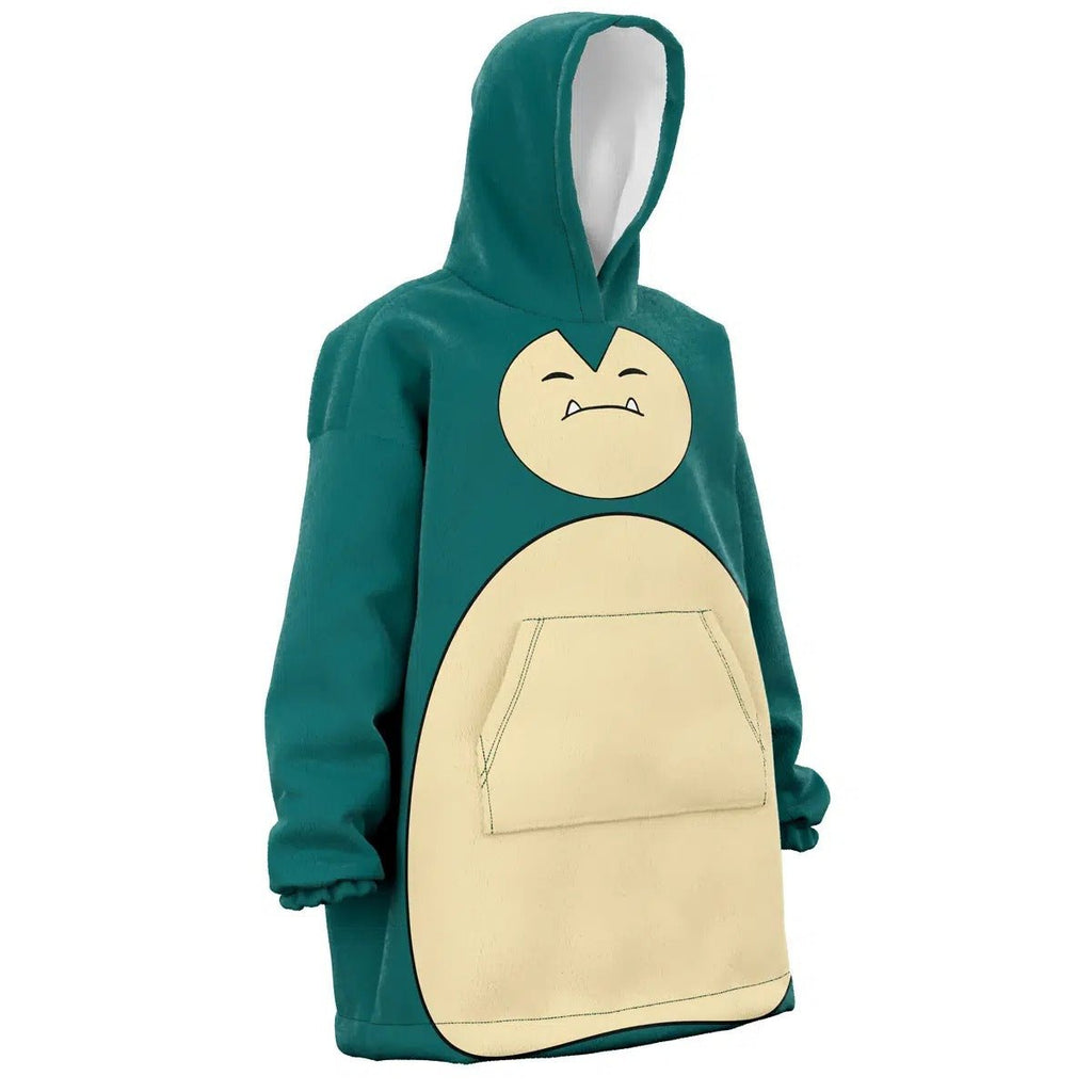 Cute Snorlax Cosplay Hoodie Blanket - Dimensional Era