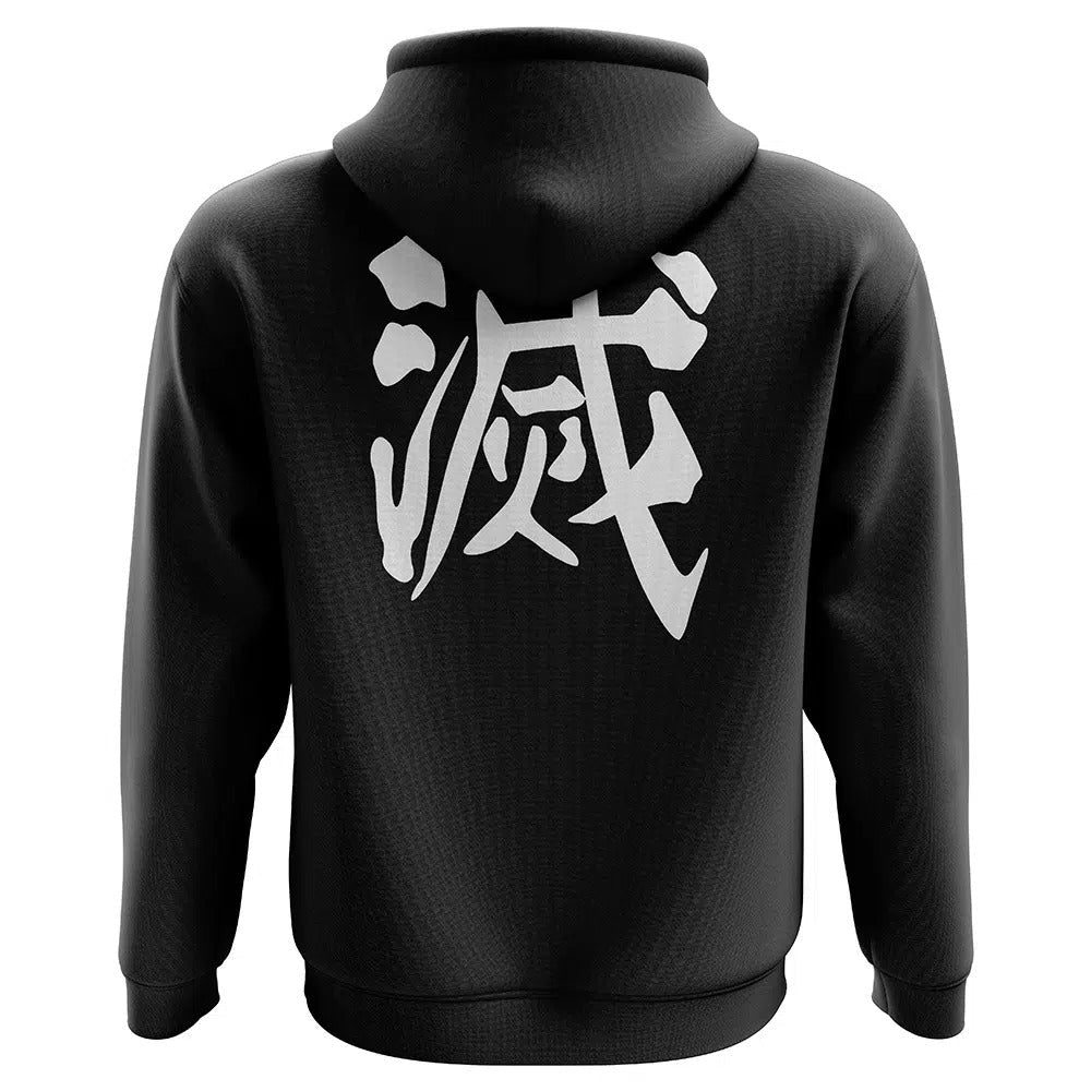 Demon Slayer Corps Black Hoodie - Dimensional Era