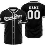 Demon Slayer Corps Custom Name Number Baseball Jersey - Dimensional Era