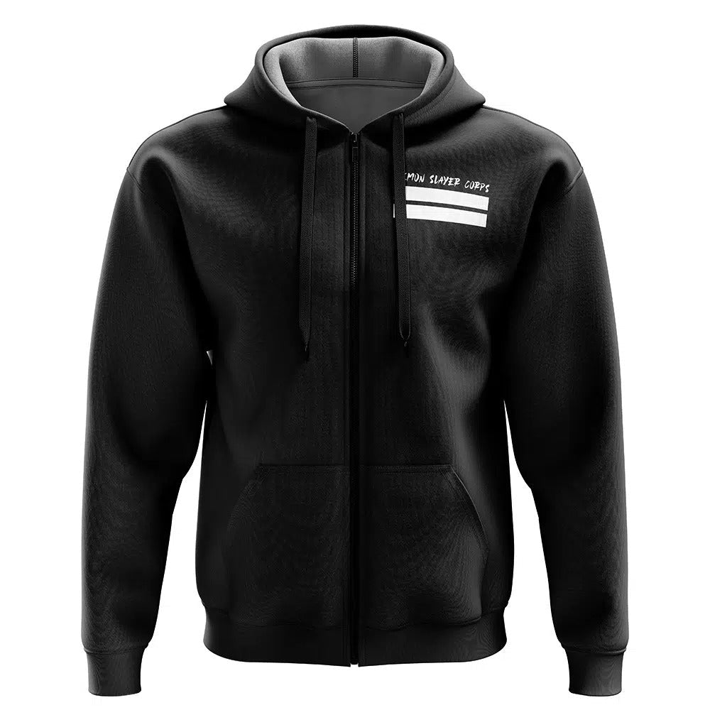 demon-slayer-corps-black-zip-hoodie-front-logo