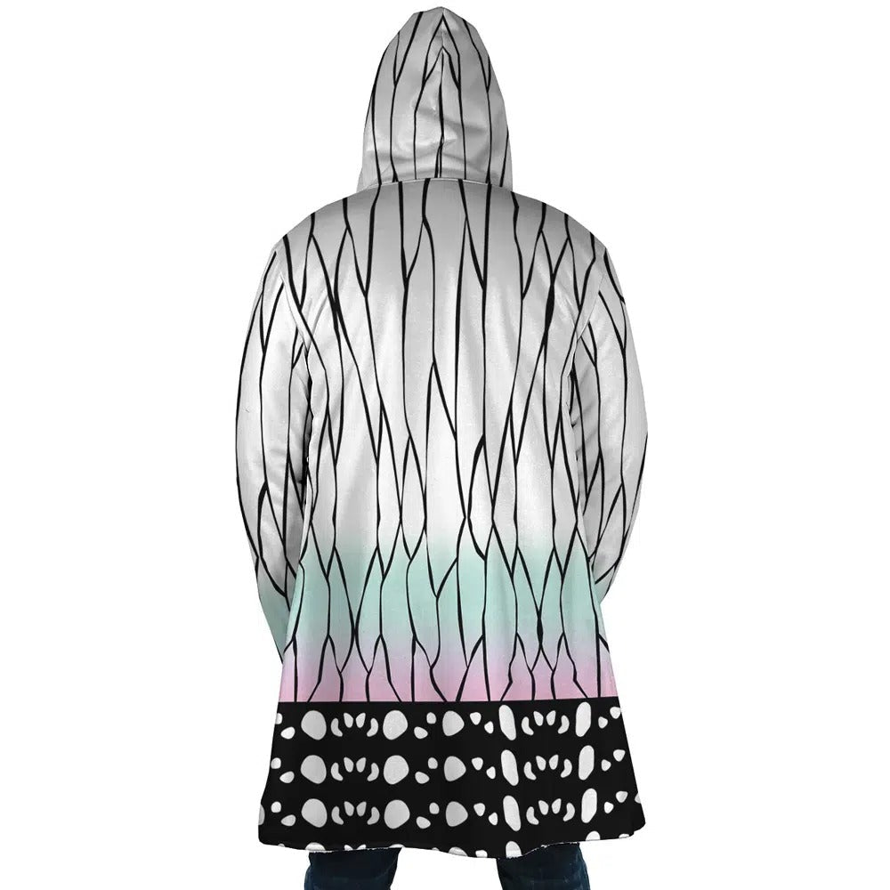 Demon Slayer Shinobu Butterfly Zip Hooded Cloak - Dimensional Era
