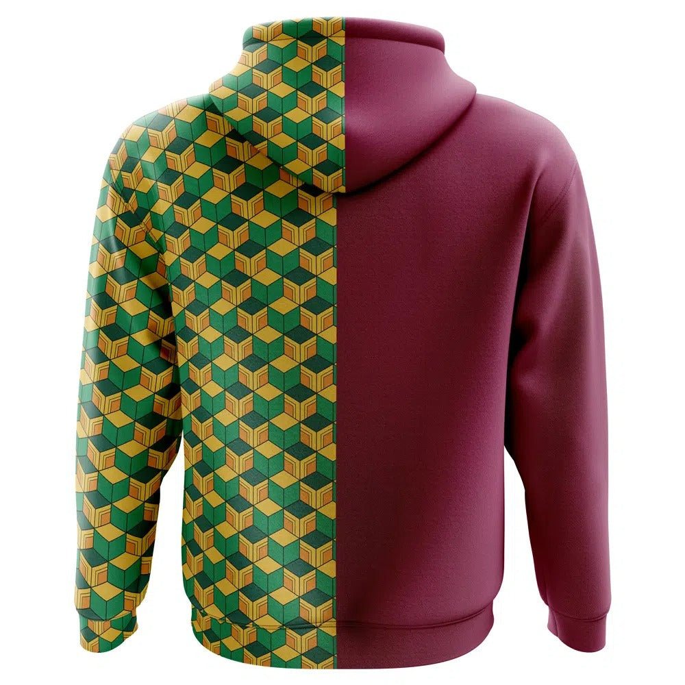 Demon Slayer Tomioka Split Hoodie - Dimensional Era