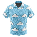 Demon Slayer Urokodaki Cloud Wave Hawaiian Shirt - Dimensional Era