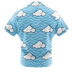 Demon Slayer Urokodaki Cloud Wave Hawaiian Shirt - Dimensional Era