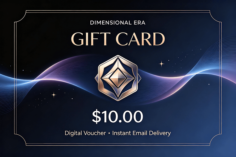 Dimensionalal Era Gift Card - Dimensional Era