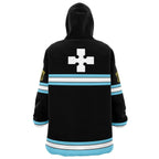Fire Force 8th Company Uniform Hoodie Blanket - Dimensional Era