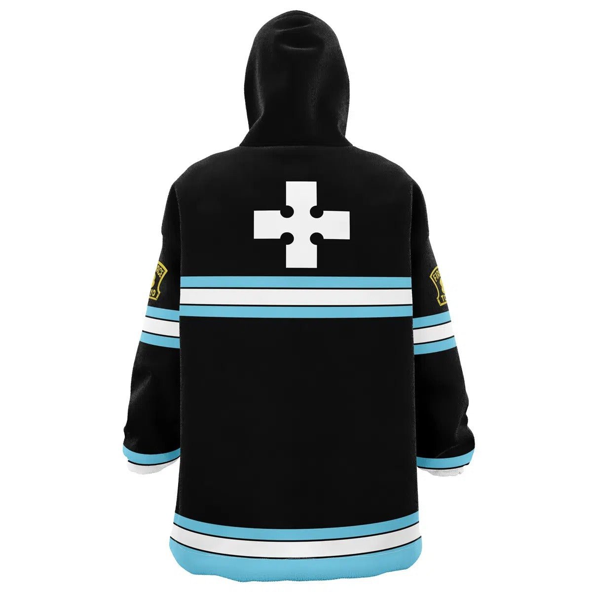 Fire Force 8th Company Uniform Hoodie Blanket - Dimensional Era