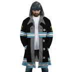 Fire Force Uniform Long Polar Fleece Zip Coat - Dimensional Era