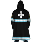 Fire Force Uniform Long Polar Fleece Zip Coat - Dimensional Era