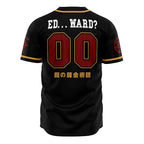 Fullmetal Alchemist Chimeras Anime Baseball Jersey - Dimensional Era