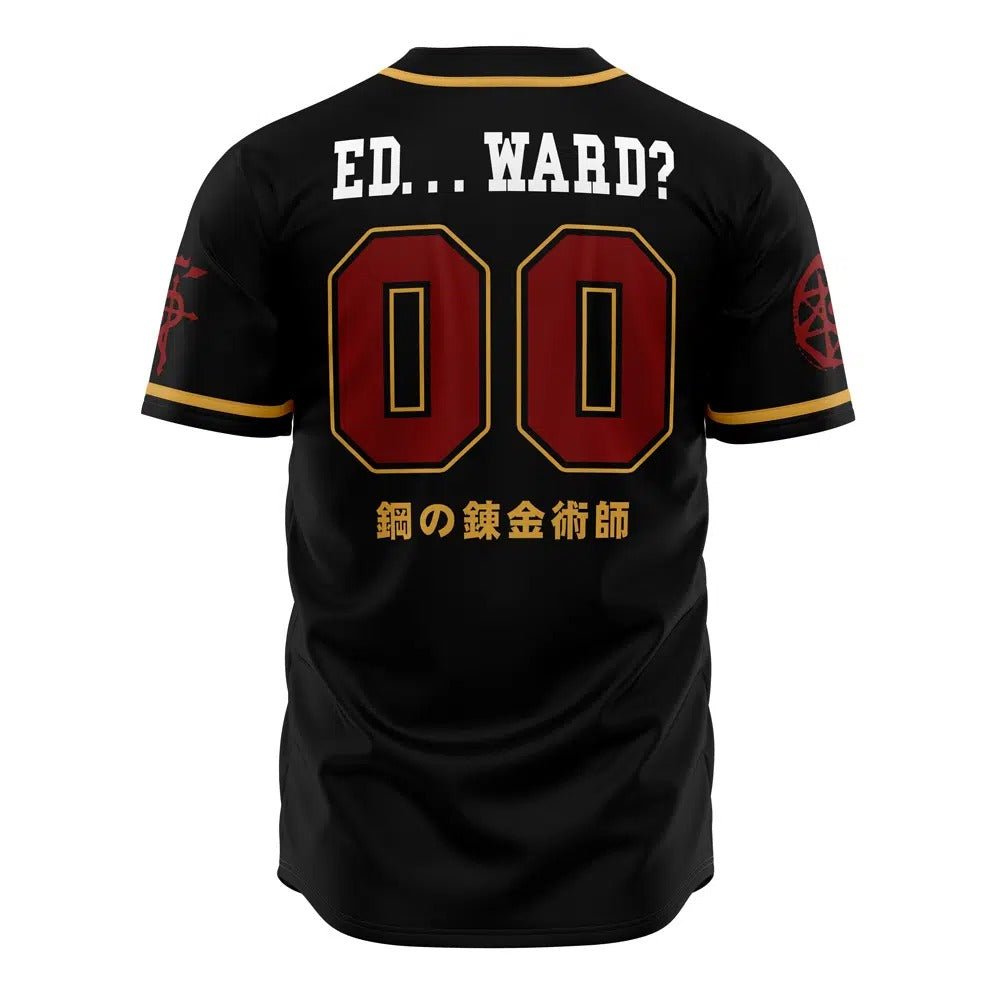 Fullmetal Alchemist Chimeras Anime Baseball Jersey - Dimensional Era