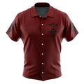 Fullmetal Alchemist Flamel Crest Maroon Hawaiian Shirt - Dimensional Era