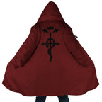 Fullmetal Alchemist Flamel Long Polar Fleece Zip Coat - Dimensional Era