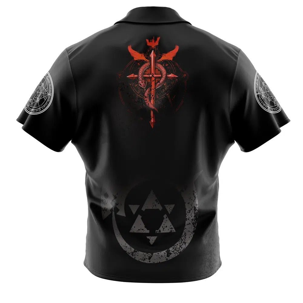 Fullmetal Alchemist Flamel Symbol Hawaiian Shirt - Dimensional Era
