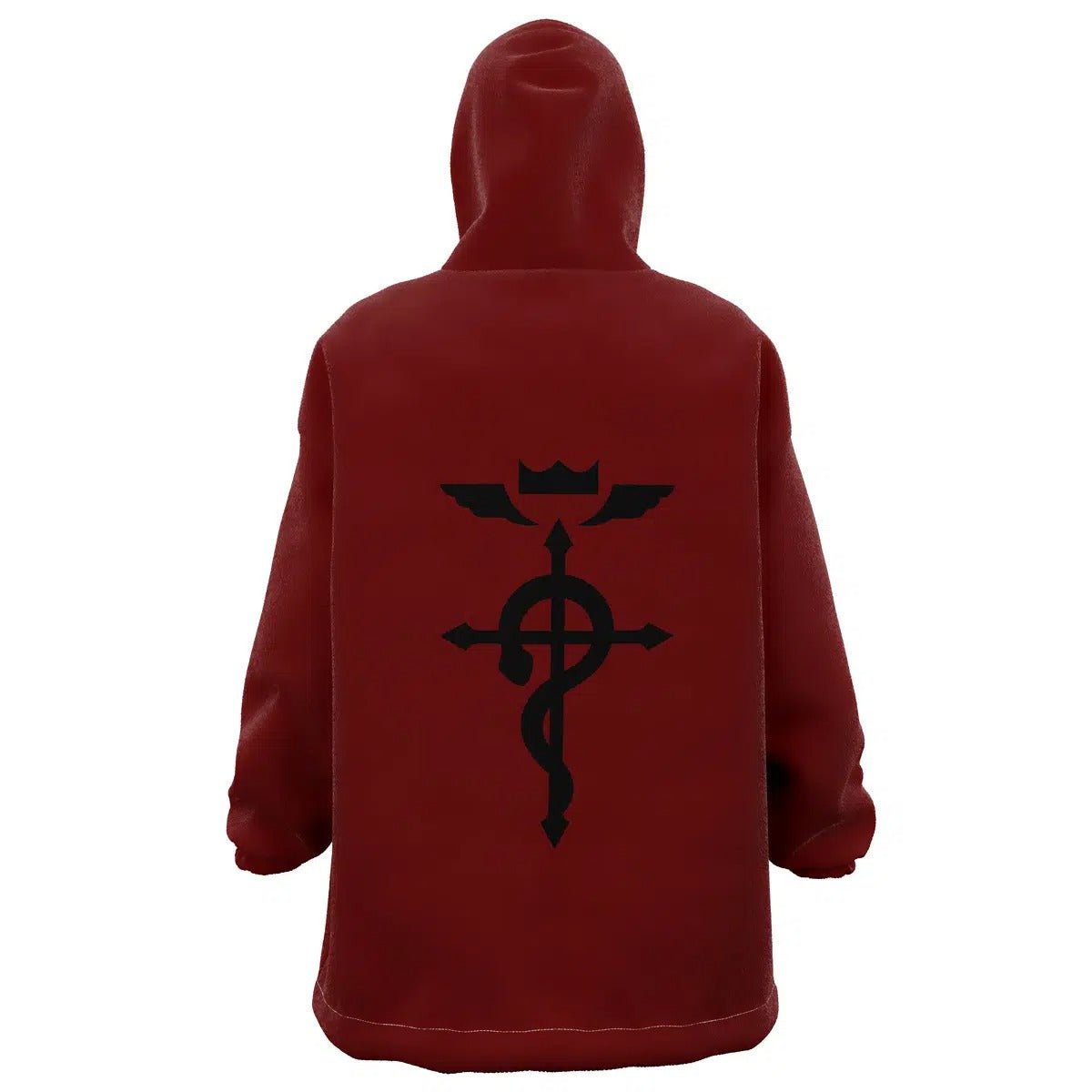 Fullmetal Alchemist Flamel Symbol Hoodie Blanket - Dimensional Era