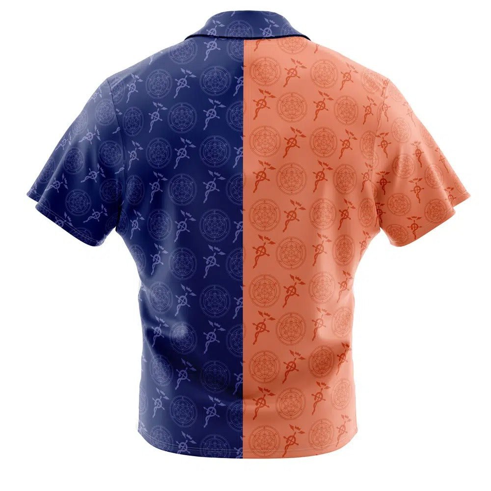 Fullmetal Alchemist Nina & Alexander Split Hawaiian Shirt - Dimensional Era