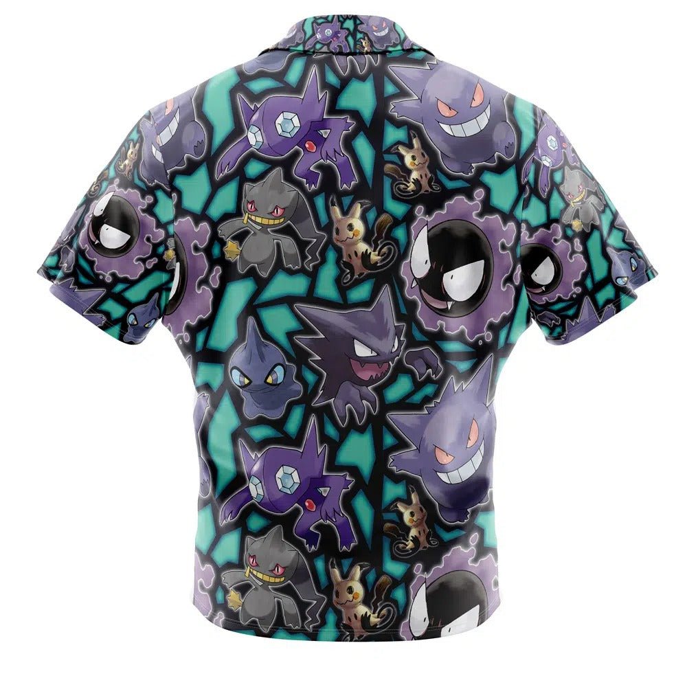 Ghost Type Pokemon All Over Print Hawaiian Shirt - Dimensional Era