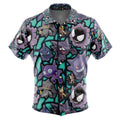 Ghost Type Pokemon All Over Print Hawaiian Shirt - Dimensional Era