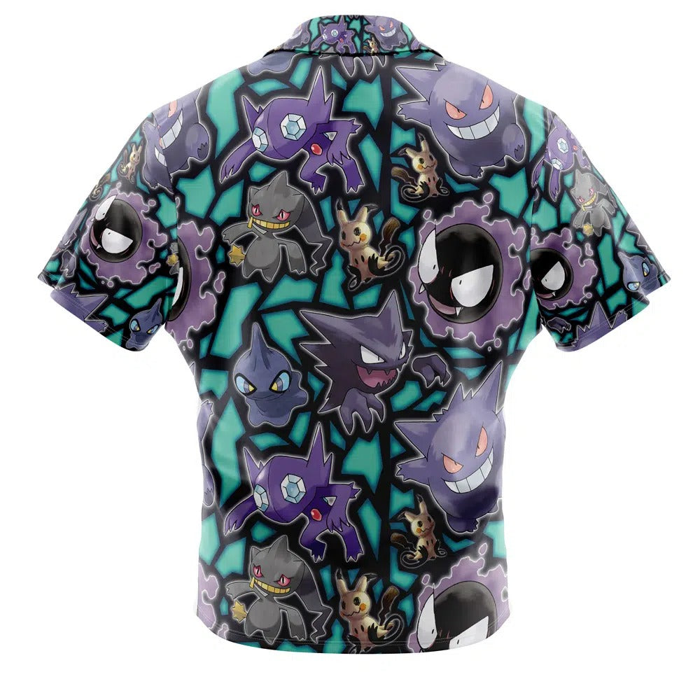 Ghost Type Pokemon All Over Print Hawaiian Shirt