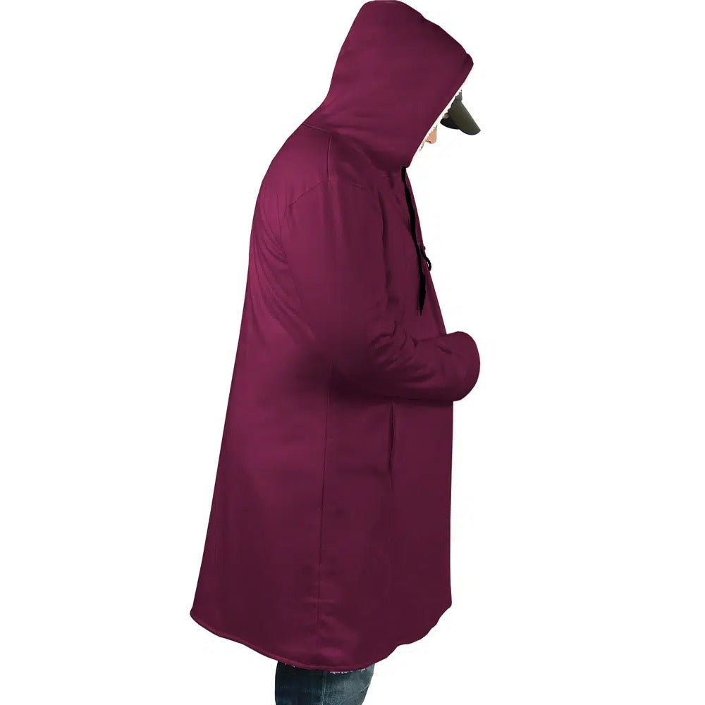 Giyuu Tomioka Demon Slayer Cosplay Long Polar Fleece Zip Parka - Dimensional Era