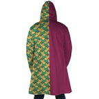 Giyuu Tomioka Demon Slayer Cosplay Long Polar Fleece Zip Parka - Dimensional Era