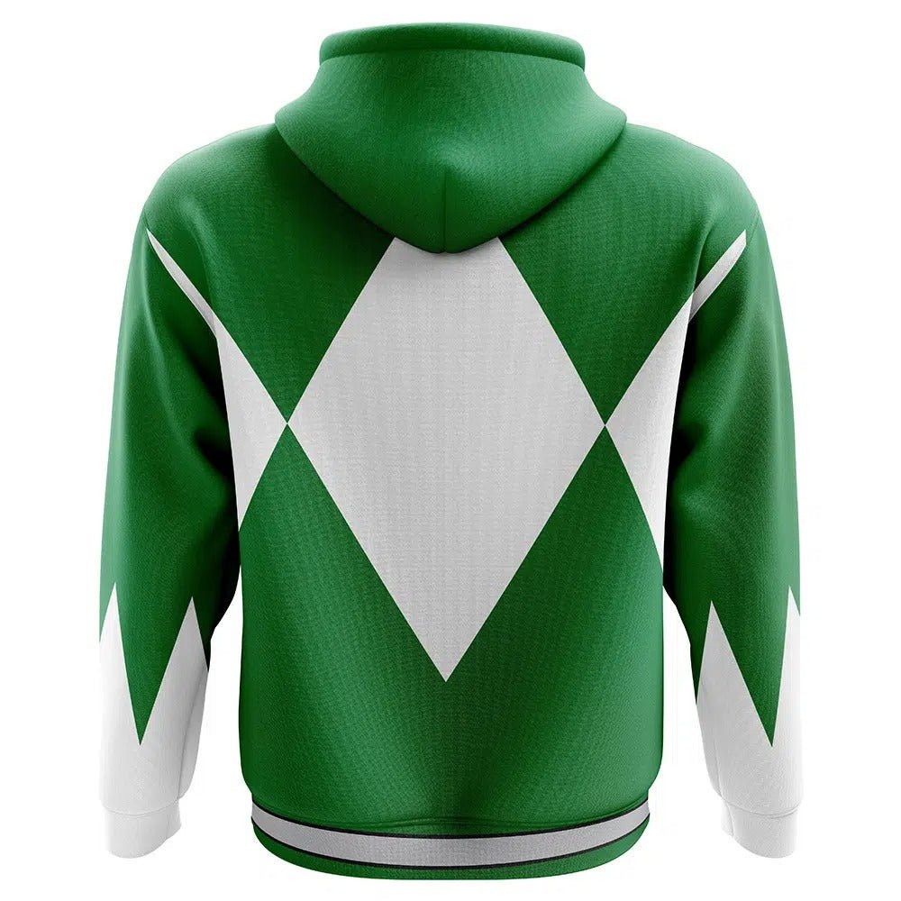 Green Power Ranger Cosplay Hoodie - Dimensional Era