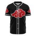 Akatsuki Red Cloud Anime Baseball Jersey
