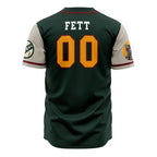 Star Wars Mandalorian Fett Custom Baseball Jersey