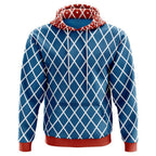 JoJo Mista Grid Pattern Hoodie - Dimensional Era