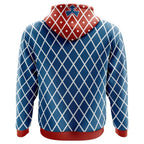 JoJo Mista Grid Pattern Hoodie - Dimensional Era
