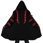 Jujutsu Kaisen Sukuna Mark Zip Hooded Cloak - Dimensional Era