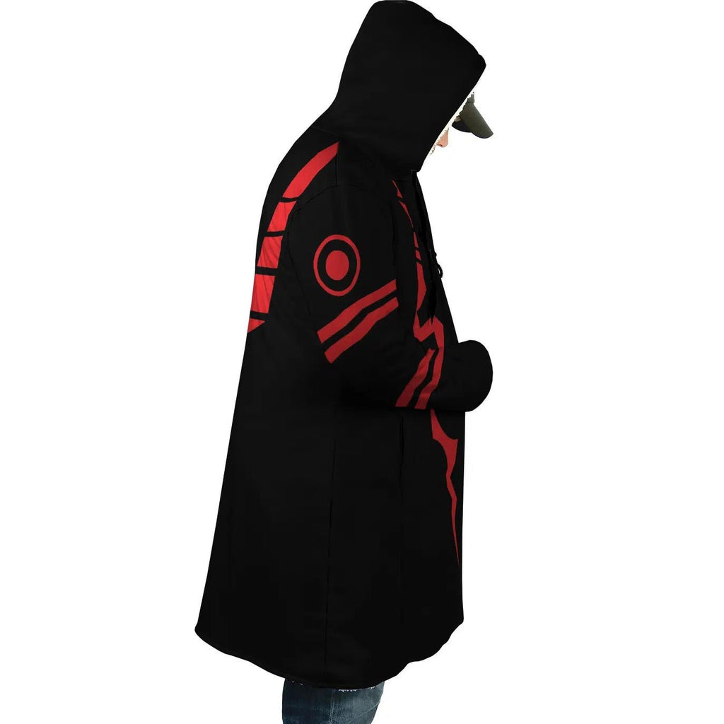 Jujutsu Kaisen Sukuna Mark Zip Hooded Cloak - Dimensional Era