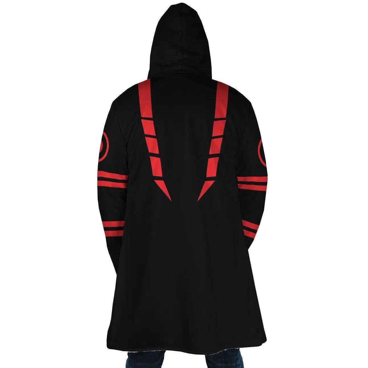 Jujutsu Kaisen Sukuna Mark Zip Hooded Cloak - Dimensional Era