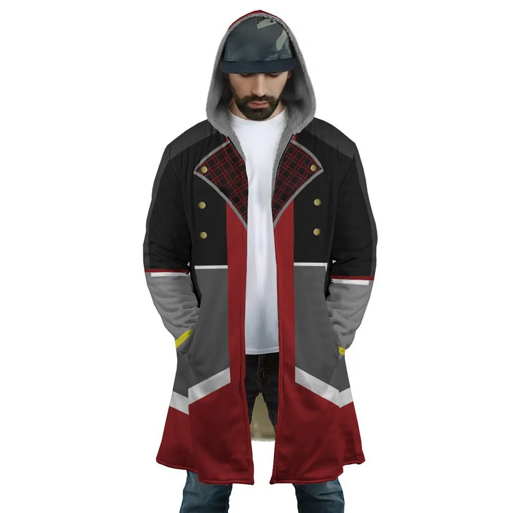 Kingdom Hearts Crown Zip Hooded Cloak - Dimensional Era