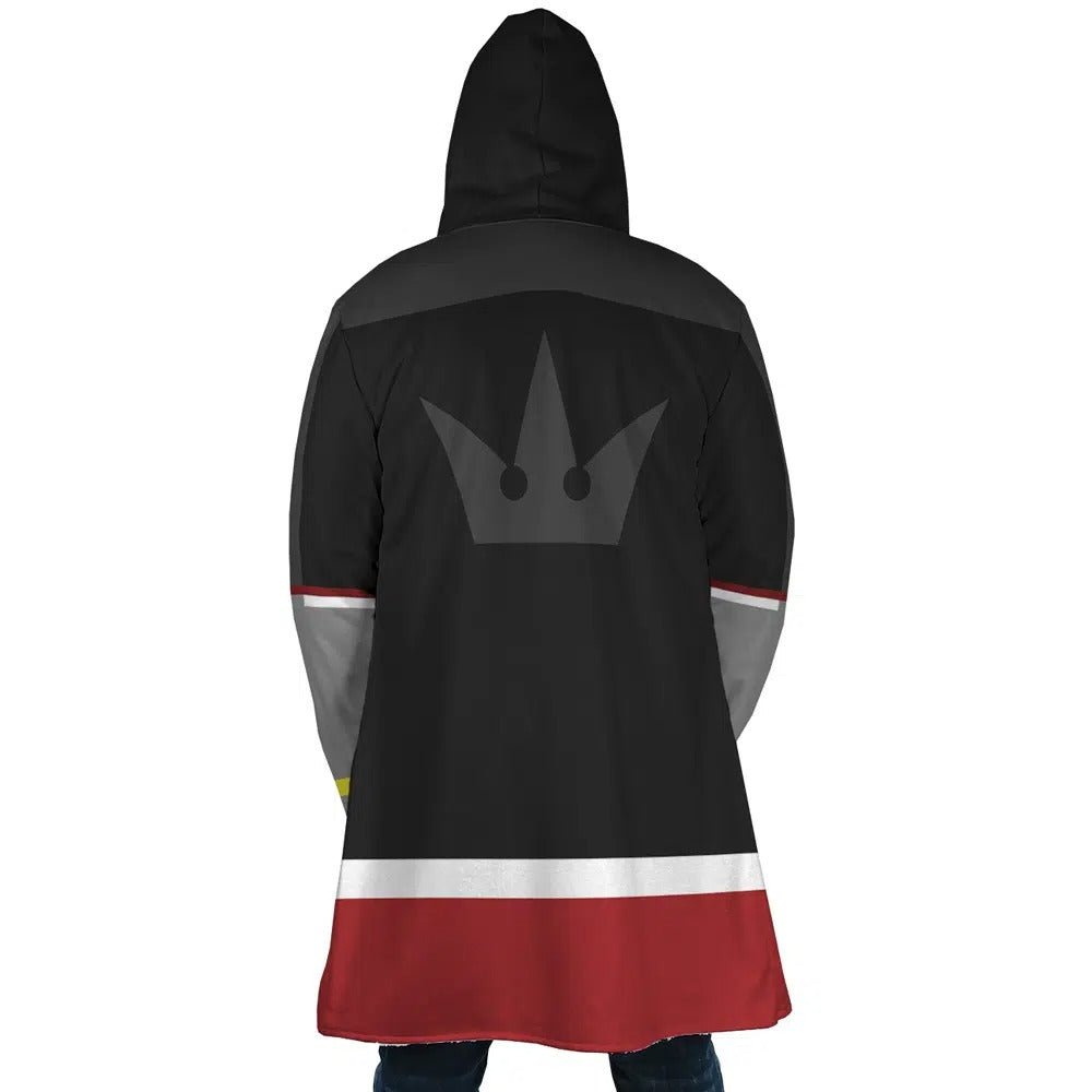 Kingdom Hearts Crown Zip Hooded Cloak - Dimensional Era