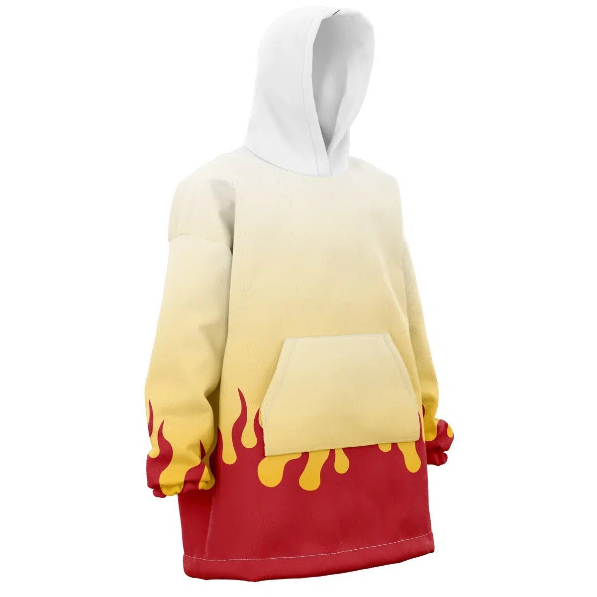Kyojuro Rengoku Flame Gradient Hoodie Blanket - Dimensional Era