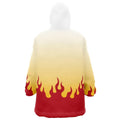 Kyojuro Rengoku Flame Gradient Hoodie Blanket - Dimensional Era