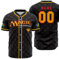 Magic The Gathering Custom Name Number Baseball Jersey - Dimensional Era